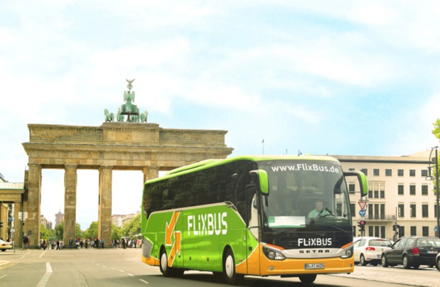 La cession porte sur les activités d’Eurolines en France, aux Pays-Bas, en Belgique, en République Tchèque et en Espagne, avec un réseau de cars couvrant 25 pays. - DR Flixbus
