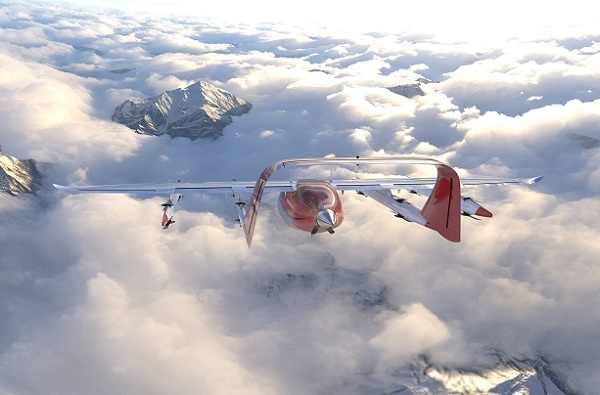 Zuri et Kiwi.com pourraient bien proposer la première compagnie de drones à décollage et atterrissage verticaux, d'ici quelques années - Crédit photo : Zuri