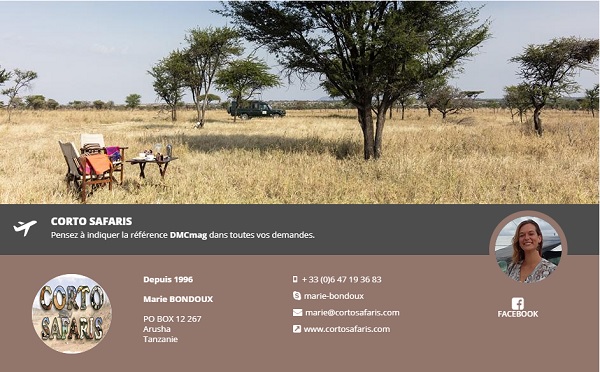 Corto Safaris rejoint DMCMag.com - DR