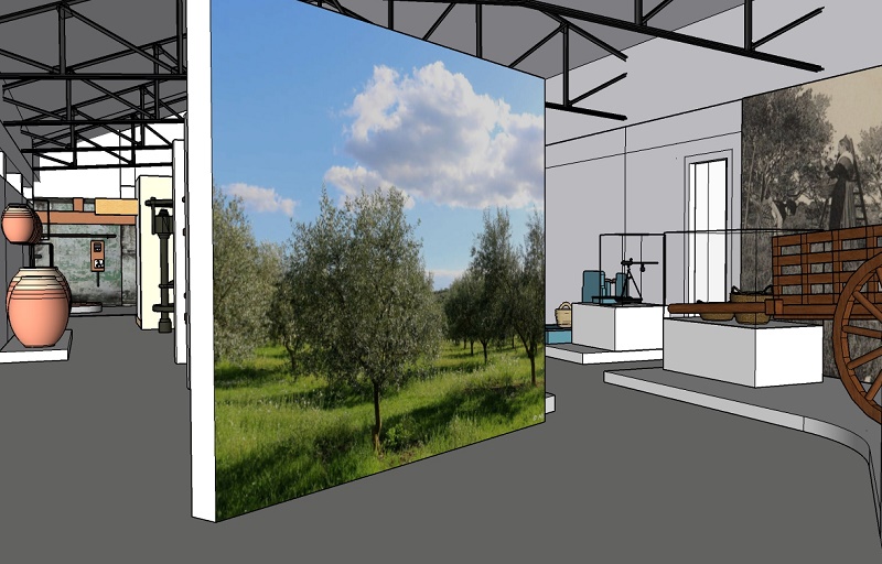 L’histoire, la fabrication et l’utilisation de l’huile d’olive à travers le temps seront déclinées sur un espace de 300 m2 - DR : Musée huile d'olive