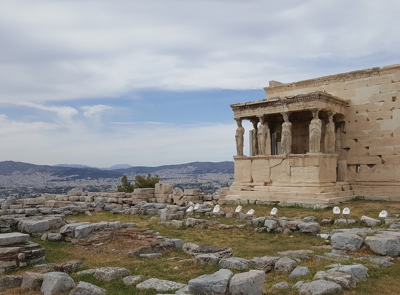 C’est sur le rocher de l’Acropole que s’agrègent les vestiges de la cité antique - DR : A.B.