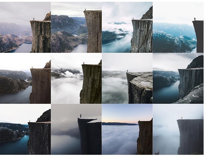 De nombreux voyageurs recherchent l'expérience unique, le spot où on les voit seul au monde, à poster sur Instagram. Et pourtant, ils ne sont pas si uniques. Alors, quel est l'intérêt ? - DR : Photo Instagram Insta_Repeat De nombreux voyageurs recherchent l'expérience unique, le spot où on les voit seul au monde, à poster sur Instagram. Et pourtant, ils ne sont pas si uniques. Alors, quel est l'intérêt ? - DR : Photo Instagram Insta_Repeat