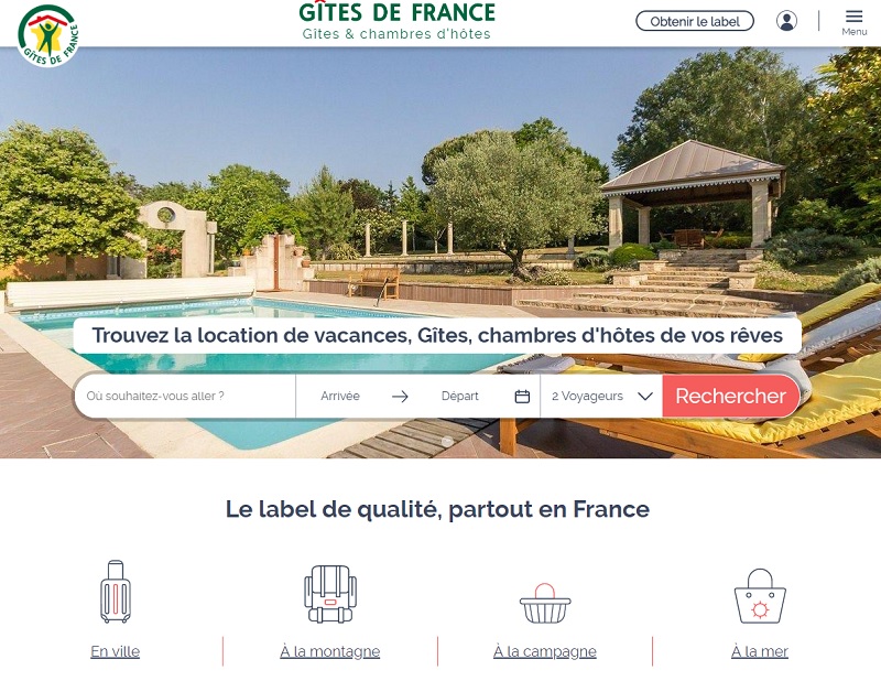 Les Gîtes de France signent avec Expedia Group