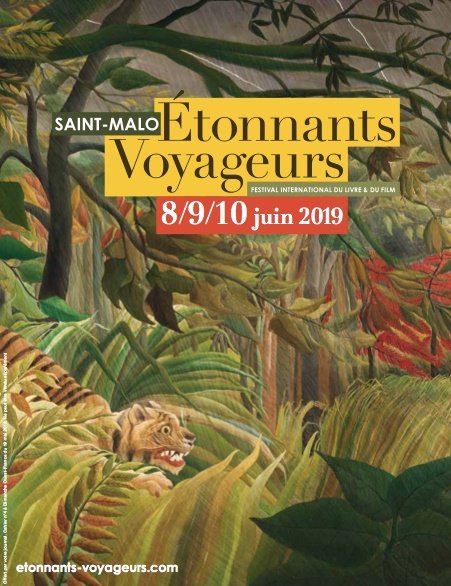 L'affiche du festival Etonnants Voyageurs à Saint-Malo - DR