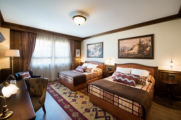 Une chambre de l'Hôtel Colorado Creek - Crédit photo : PortAventura Une chambre de l'Hôtel Colorado Creek - Crédit photo : PortAventura