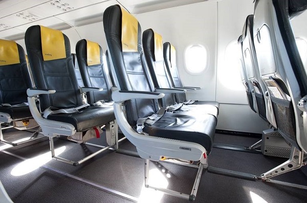 Vueling équipe ses sièges de prises USB - Crédit photo : Vueling