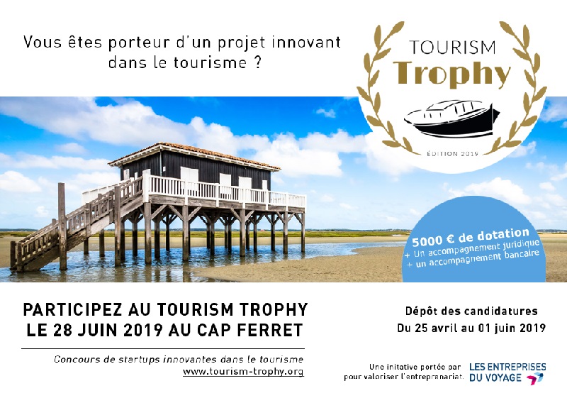 Les start-up s’affronteront vendredi 28 juin prochain sur la pointe du Cap Ferret, à la cabane du Mimbeau, pour décrocher le titre 2019 de startup innovante dans le tourisme - DR