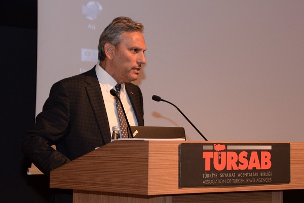 Firuz Bağlıkaya le président du conseil d'administration de TURSAB et artisan du renouveau du syndicat - Crédit photo : TURSAB
