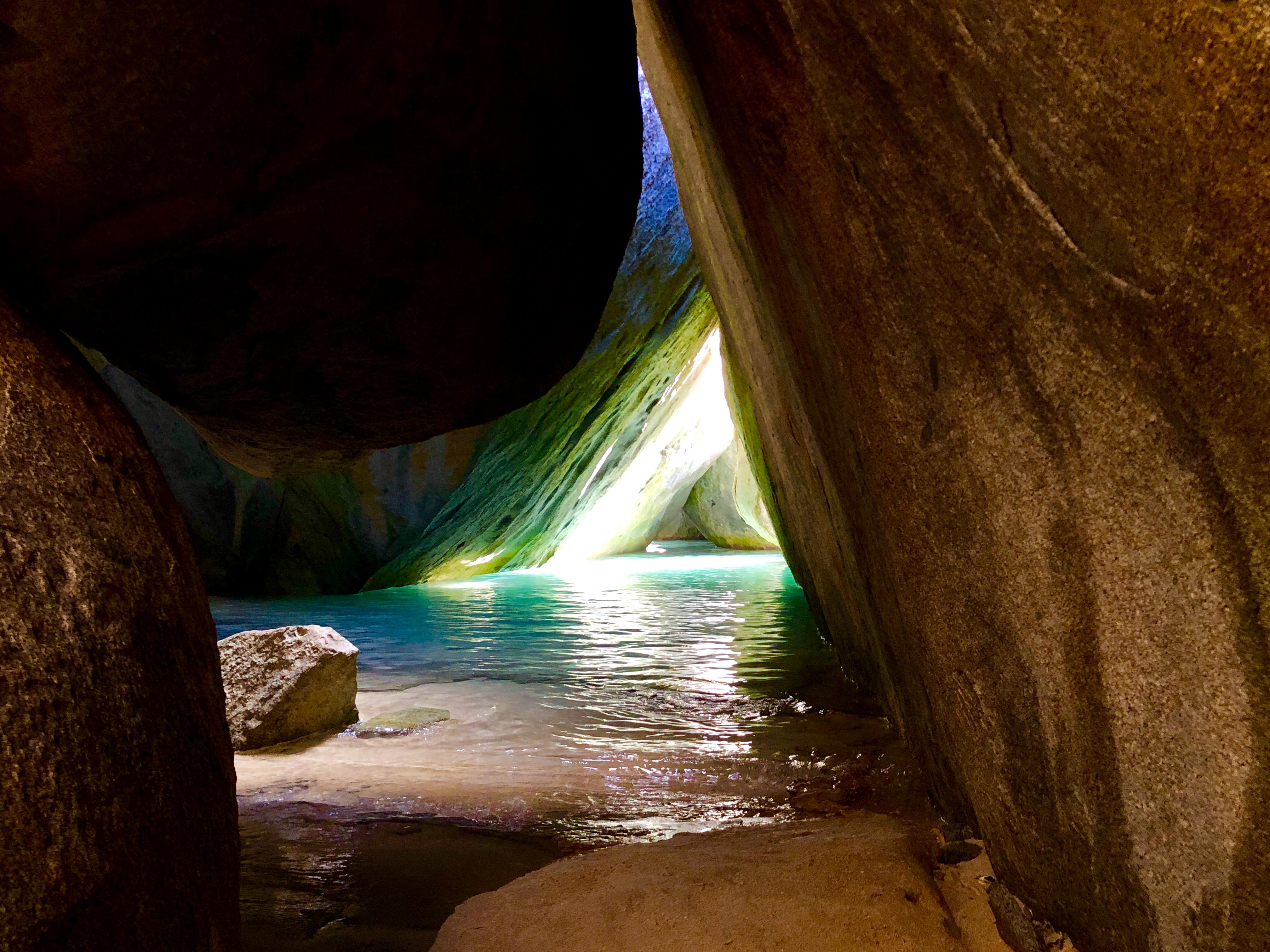 Virgin Gorda et son incroyable plage de granit /crédit photo JDL