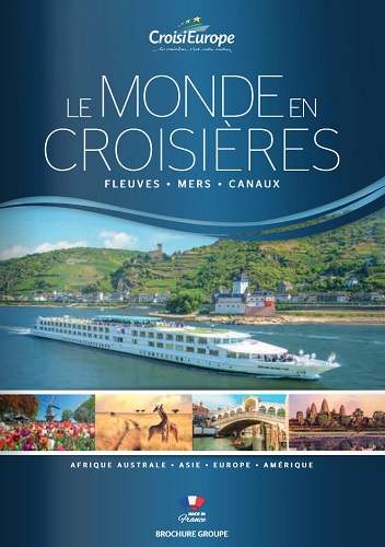 La nouvelle brochure groupes de CroisiEurope - DR