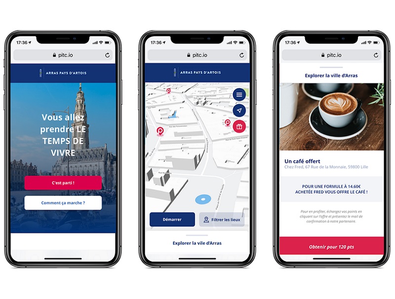 Points In The City : des parcours touristiques ludiques et dématérialisés pour les pros Points In The City : des parcours touristiques ludiques et dématérialisés pour les pros