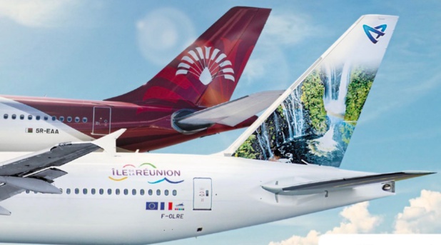 Un des enjeux d'Air Austral est de redresser son partenaire indispensable à sa réussite (Air Madagascar), mais qui va sauver Air Austral ?- Crédit photo : Air Austral