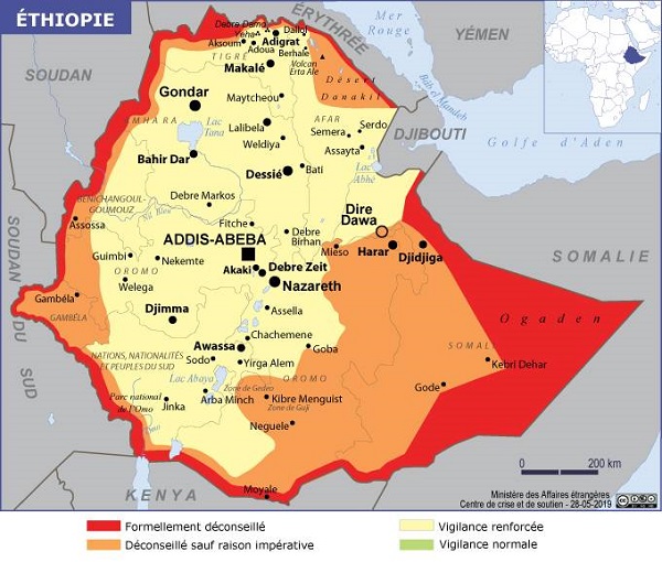 Ethiopie : flambée de violence dans le sud-ouest du pays - Crédit photo : Quai d'Orsay