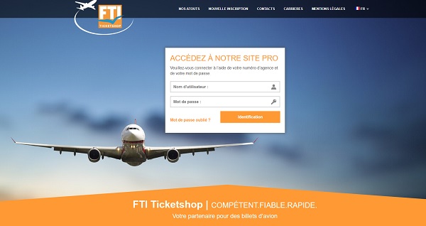 FTI Ticketshop change de numéro de téléphone pour le service technique - Crédit photo : FTI Ticketshop