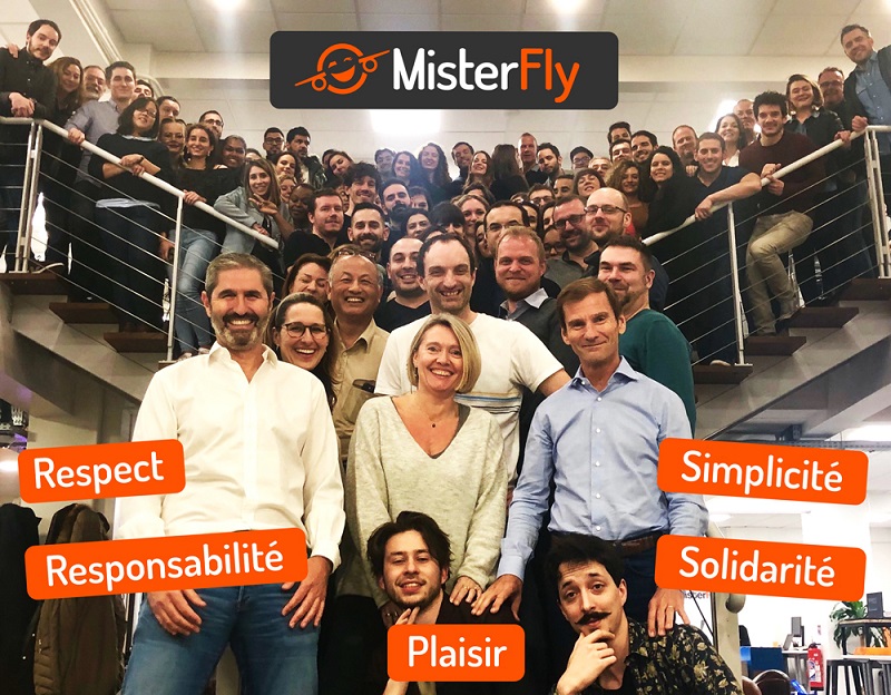 "MisterFly est devenu le 2ème émetteur de billets d’avion en France parmi les agences de voyages en ligne" - Photo DR