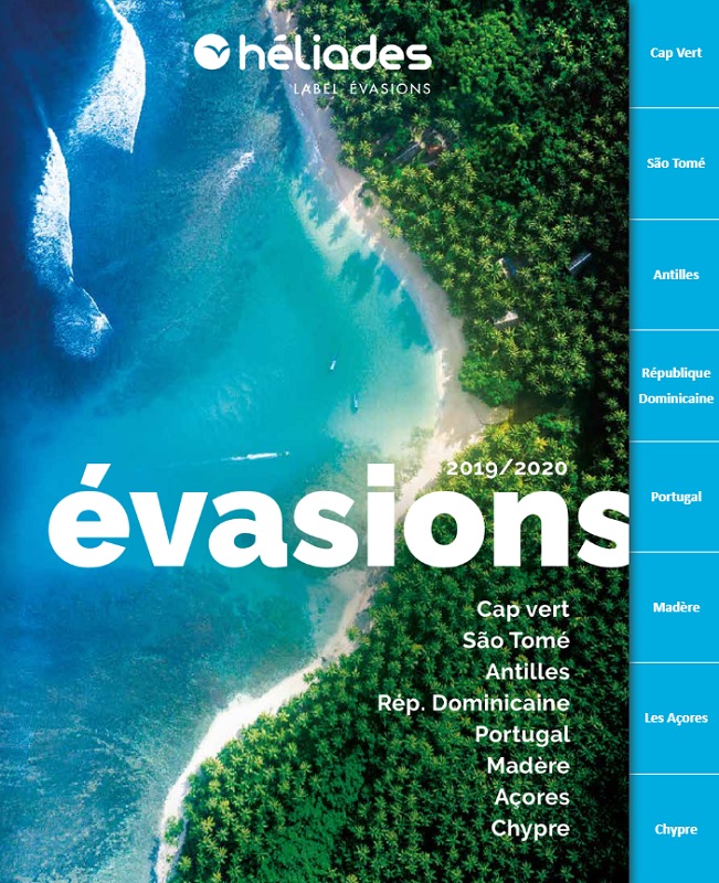 Héliades : lancement de la brochure Évasions 2019/2020 Héliades : lancement de la brochure Évasions 2019/2020