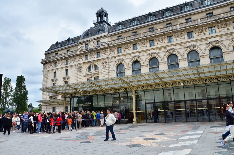 Le Musée d'Orsay a accueilli 1,8 million de visiteurs au premier semestre 2019, soit une progression de 18,8% de sa fréquentation. - Depositphotos