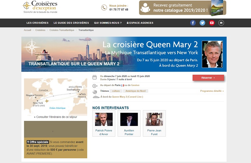 Il y a deux ans Croisières d'Exception et le voyagiste Voyages Girardot signaient un partenariat - Crédit photo : Croisières d'exception Il y a deux ans Croisières d'Exception et le voyagiste Voyages Girardot signaient un partenariat - Crédit photo : Croisières d'exception