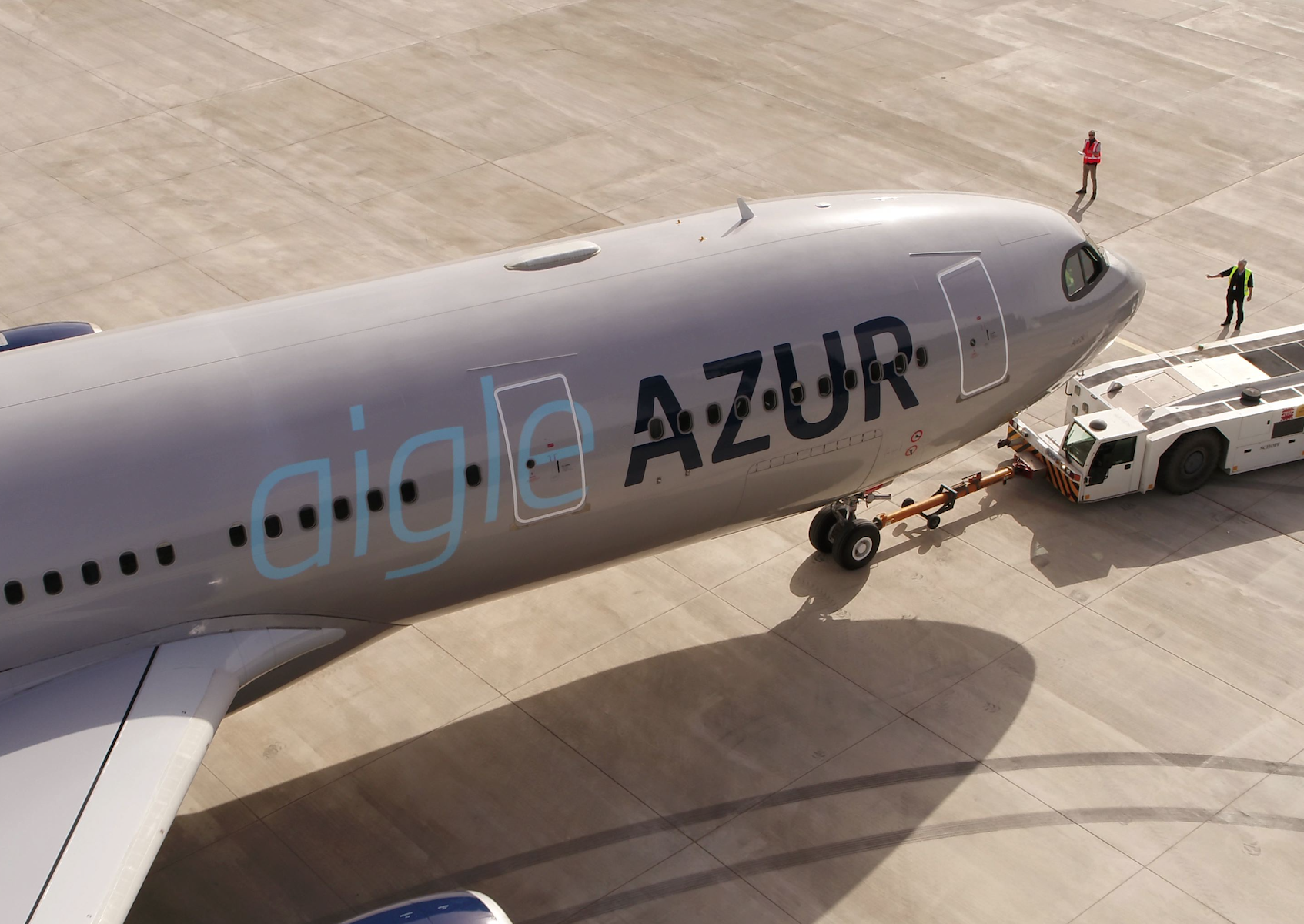 Un des deux A330-200 d'Aigle Azur, utilisé pour se lancer dans le long-courrier en 2018© AA