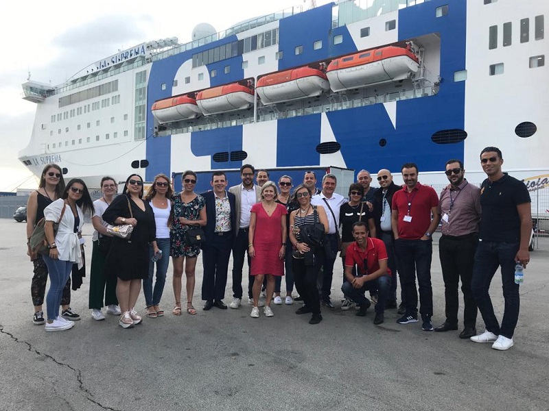 Les agents de voyages français et belges présents à la soirée GNV Awards 2019, qui s'est déroulée sur Le Suprema, le 22 septembre 2019. - DR Les agents de voyages français et belges présents à la soirée GNV Awards 2019, qui s'est déroulée sur Le Suprema, le 22 septembre 2019. - DR