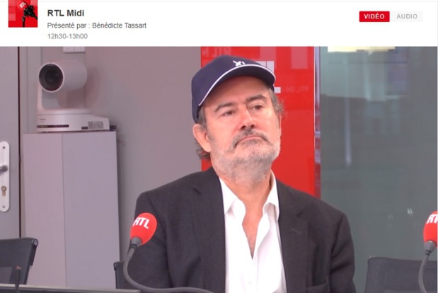 Laurent Magnin : Des mots très forts des mots au bord des larmes... / DR : Capture d'écran RTL