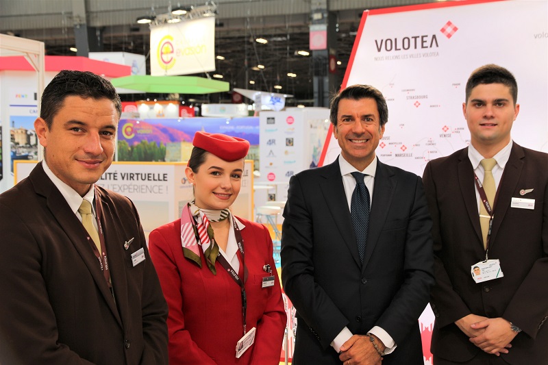 Pierfrancesco Carino a annoncé la volonté de Volotea de s'installer durablement en Allemagne - Crédit photo : Volotea