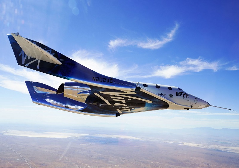Le groupe de Richard Branson prévoit en effet, dès 2020, d'embarquer 66 passagers lors de 16 vols réalisés par deux fusées, soit quatre personnes par voyage - DR