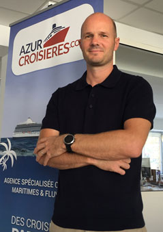 Thibaud Journot, fondateur d’Azur Croisieres