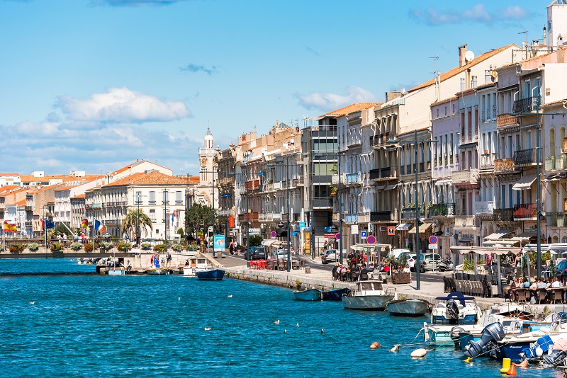 Coincée entre la Méditerranée et les étangs, Sète est une ville d’eau parcourue de canaux - DR : DepositPhotos, ggfoto
