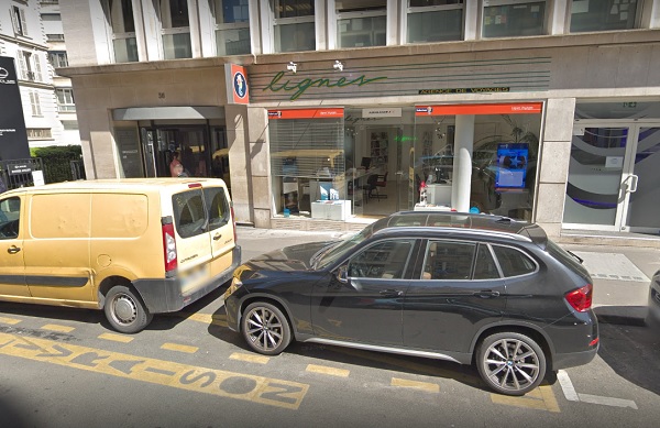 Verdié Voyages vient d'annoncer l'acquisition de l'agence «Lignes Voyages», situé dans 17ème arrondissement de Paris - Crédit photo : Google Maps