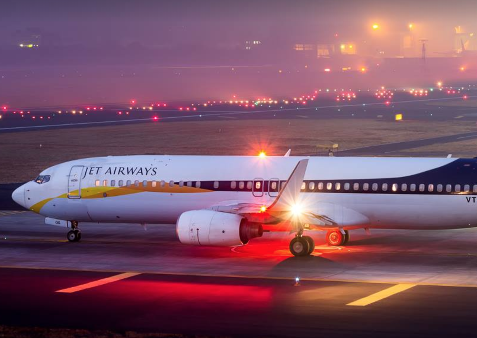 Jet Airways, l'ex-plus grande compagnie indienne privée, a cessé de voler à la mi-avril 2019 © JA