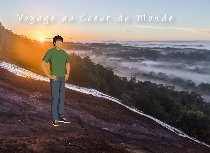 De façon ludique, les participants pourront suivre les aventures de GreenBe, un touriste français qui découvre la Guyane et l'Amazonie - DR
