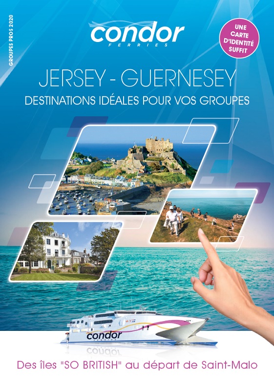 Condor Ferries : sortie de la brochure groupes 2020