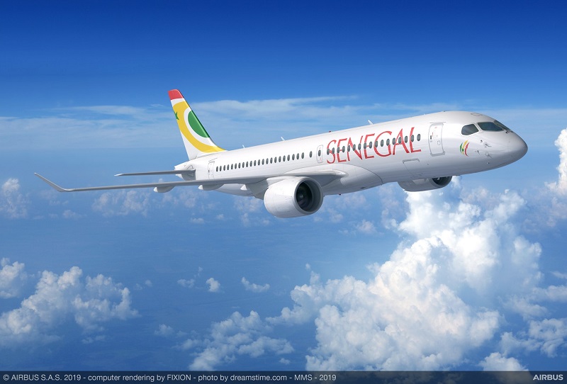 Air Sénégal commande 8 Airbus A220