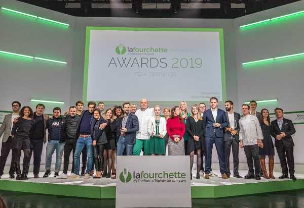 La Fourchette a inauguré le 1er Prix Grand Public de la Gastronomie - Crédit photo : Awards 2019
