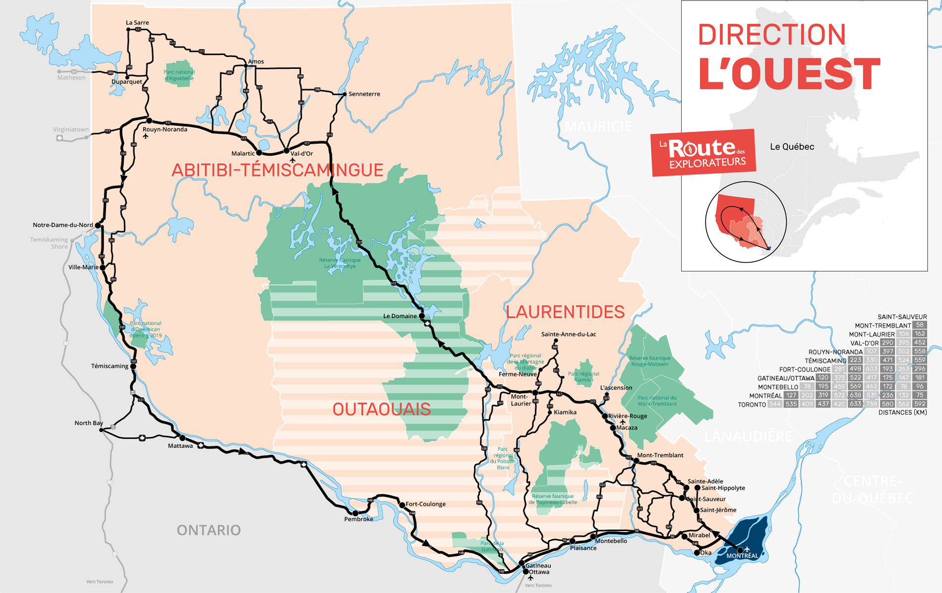 La Route Des Explorateurs Le Québec Hors Des Sentiers Battus