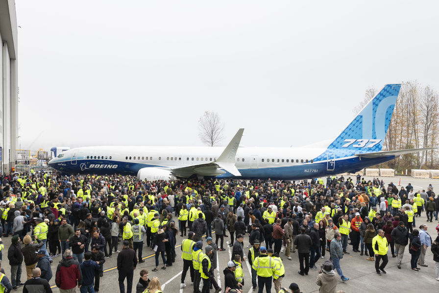 A Renton (Washington), le 22 novembre © Boeing