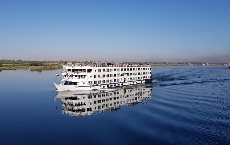 Le Nile Azur est l'un des bateaux commercialisés par Travel Evasion sur le Nil - DR : A.B.