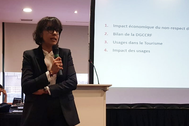 Sahra Hagani, Avocat chez Fidal Paris au Forum du SETO à Porto - Photo CE