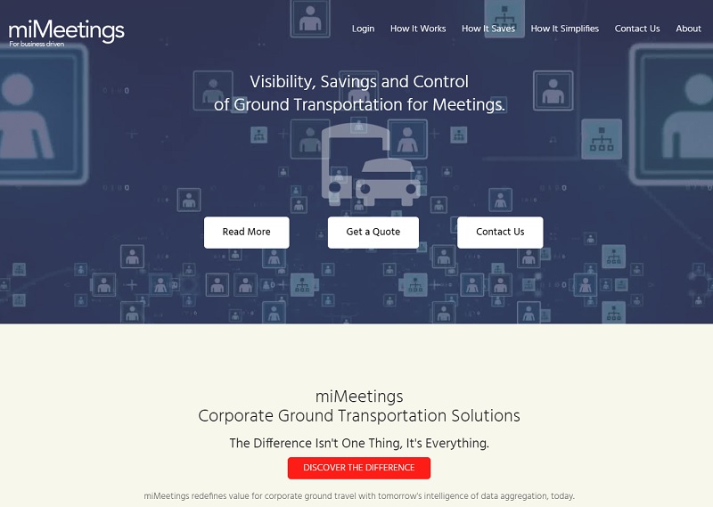 Meetings Ground Transportation permet de minimiser les erreurs d’information de vol, de regrouper de façon intelligente les participants pour optimiser les trajets et de sourcer les différents fournisseurs Meetings & Events sur place - DR : miMeetings
