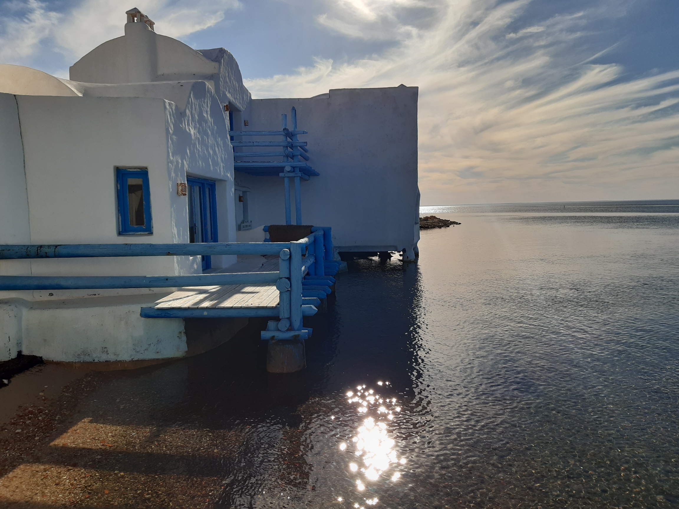 Une pépite à découvrir, les petites maisons de l'îlot de la lagune El Bibane - DR : M.S.