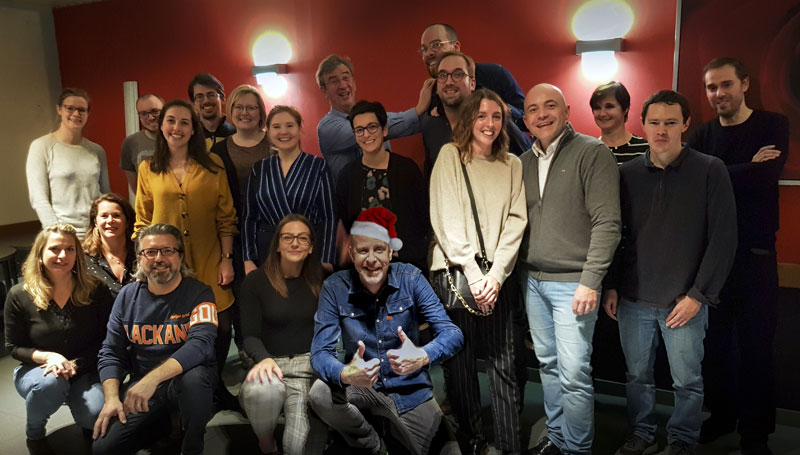 Christmas Party avec l’ensemble de l’équipe EURAM