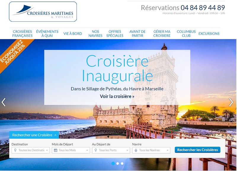 Croisières Maritimes & Voyages lance l'ouverture des réservations à bord du Jules Verne - DR