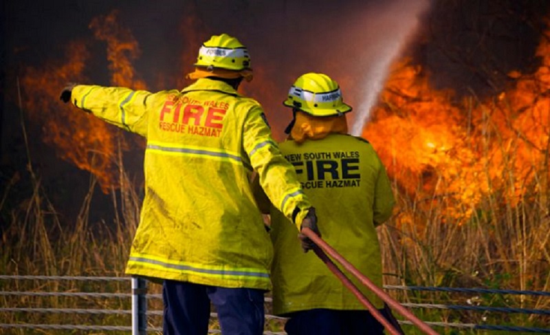 L'Australie est en proie à de violents incendies depuis plusieurs semaines, notamment dans le sud est du pays. - DR Australian Government Department of Health @healthgovau