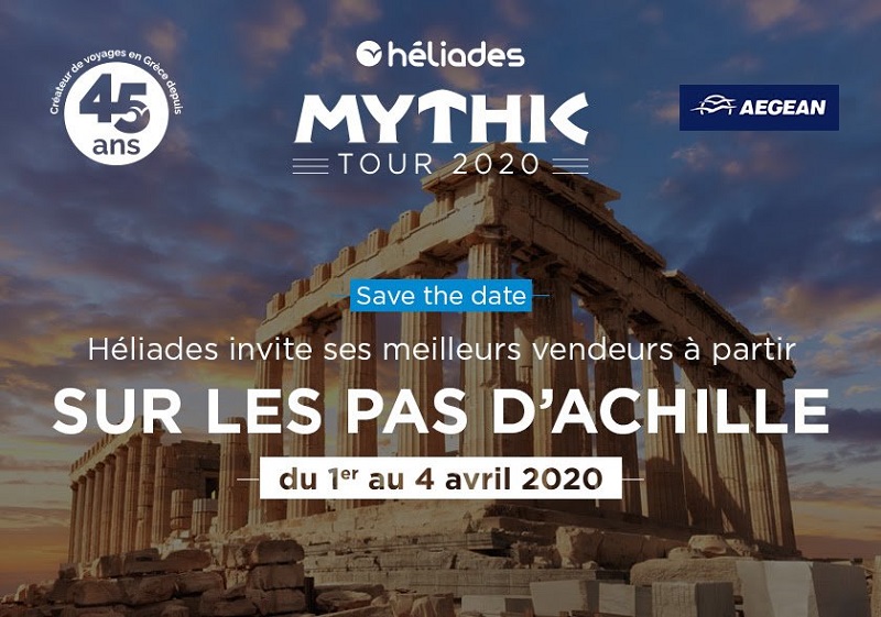 Héliades : un Mythic Tour 2020 "Sur les pas d’Achille"