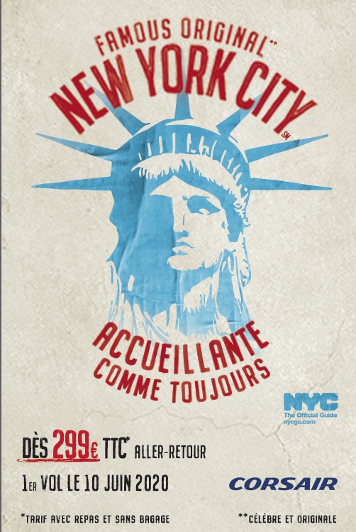 Famous Original New York City est le thème, entièrement relooké, choisi pour cette campagne 2019-2020 - DR : NYC & Company