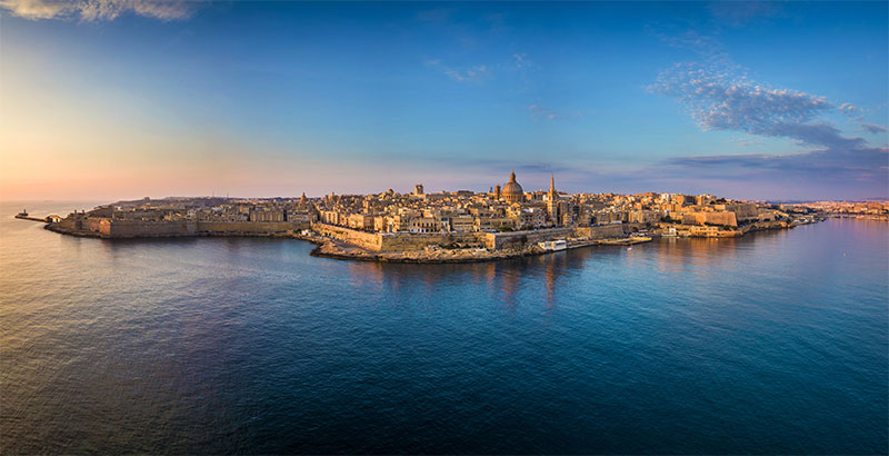 La Valette, capitale de Malte © Malta Tourism Authority