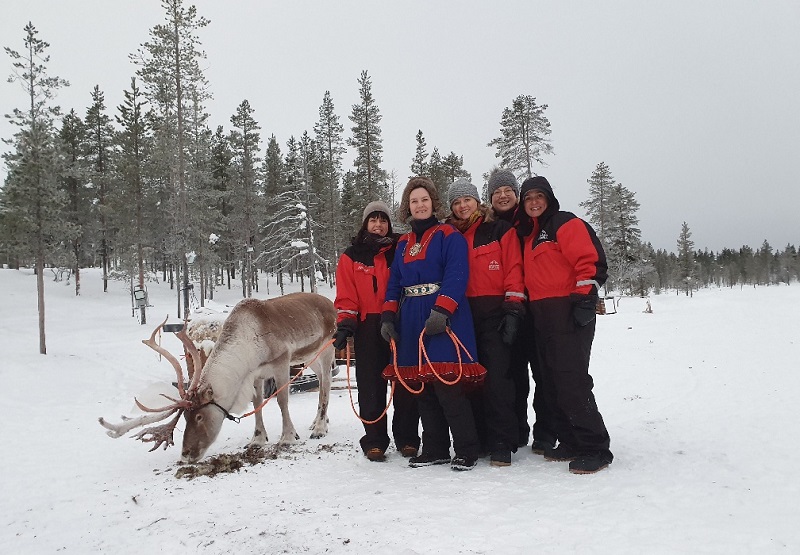 Début janvier, 4 expéditrices de Travel Europe se sont rendues dans ce paradis blanc, pour une immersion totale au cœur des paysages du Grand Nord - DR : Travel Europe