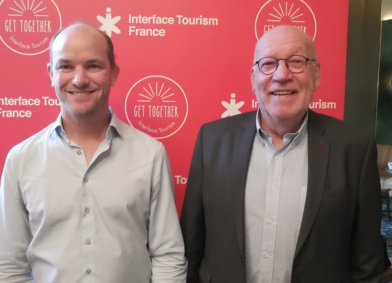 Blaise Borezee, directeur général et Gaël de la Porte Du Theil fondateur d'Interface Tourism - Photo DR