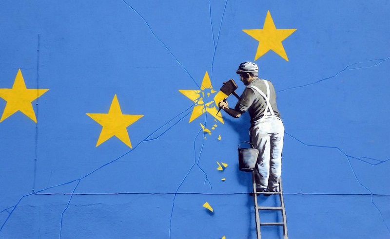 Oeuvre de Banksy dédiée au Brexit - DR
